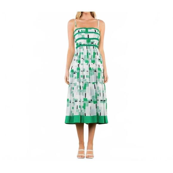 THML Dresses & Skirts - NEW THML tiered print dress